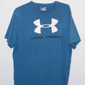 Under Armour Blue Athletic shirt